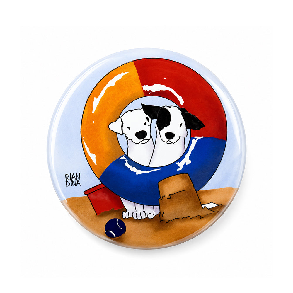 Beach Puppies Badge