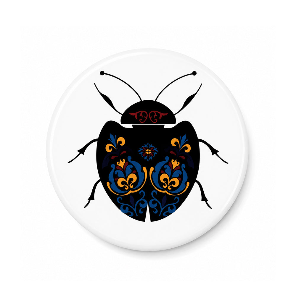 Ornamental Beetle Badge