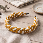 Bandana | Mustard Gold & White