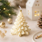 Christmas Tree Scented Candle | Beige