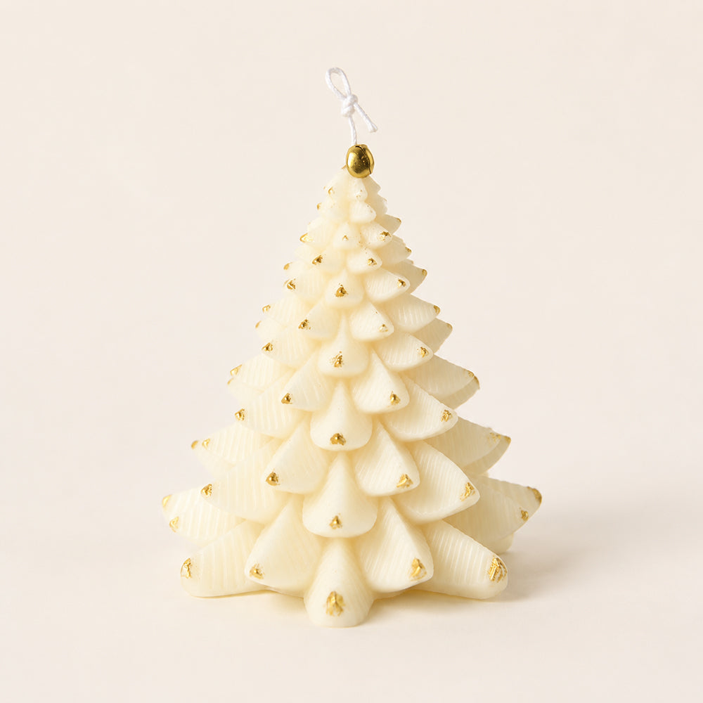 Christmas Tree Scented Candle | Beige