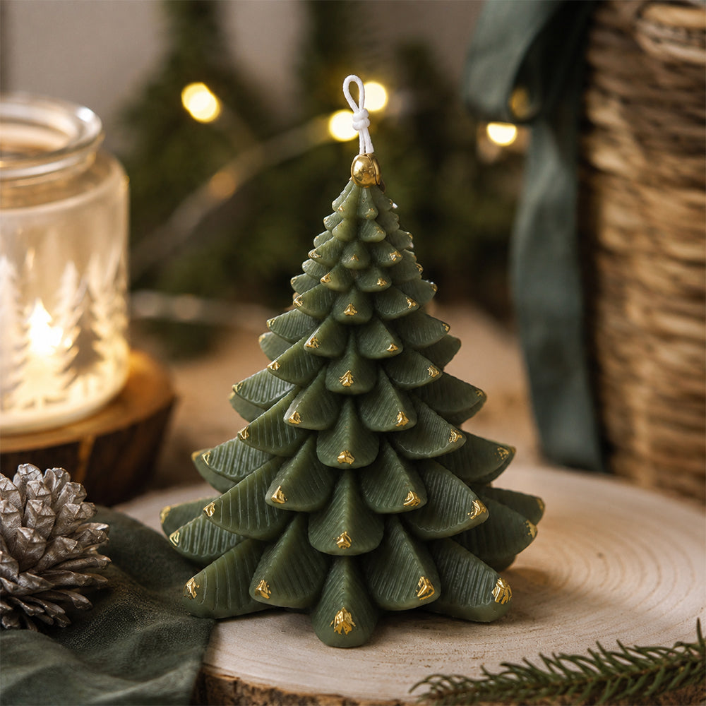 Christmas Tree Scented Candle | Green
