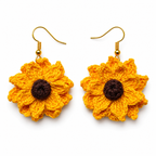 Sunflower Bloom Earrings