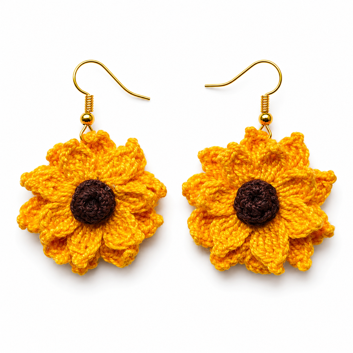 Sunflower Bloom Earrings