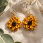 Sunflower Bloom Earrings