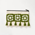 Olive Blossom Granny Pouch