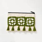 Olive Blossom Granny Pouch