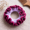 Scrunchie | Berry Magenta & Lavender Lilac