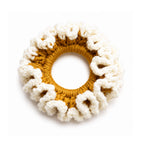 Scrunchie | Mustard Gold & Ivory