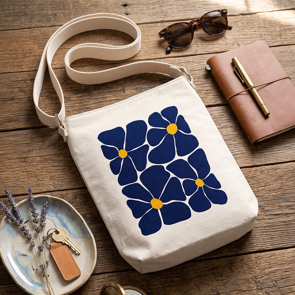 Sling Bag | Blue Blossom