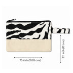 Zebra Zip Pouch