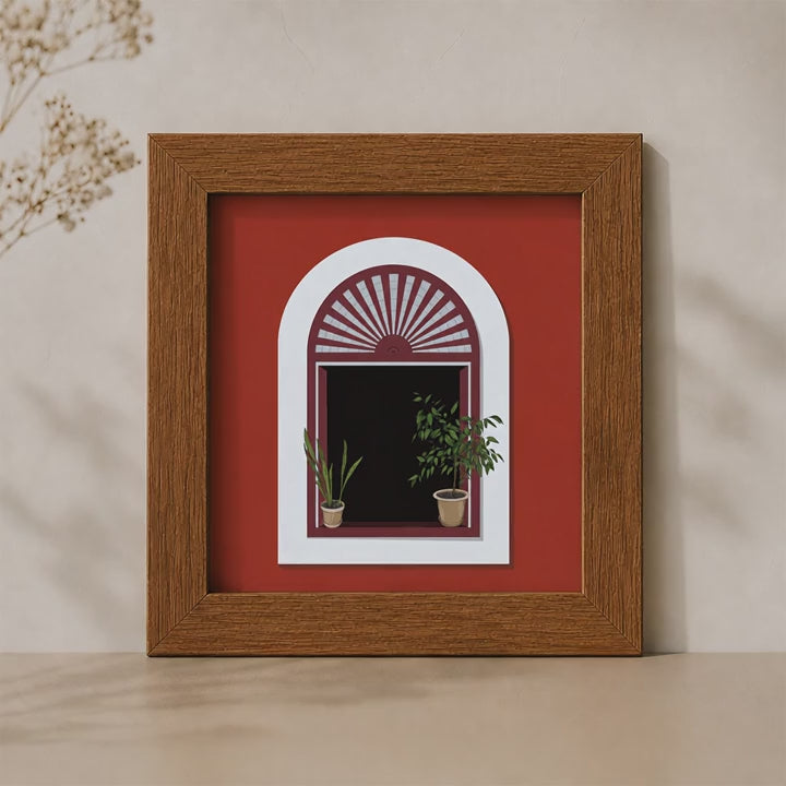 Arched Window Frame