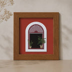 Arched Window Frame